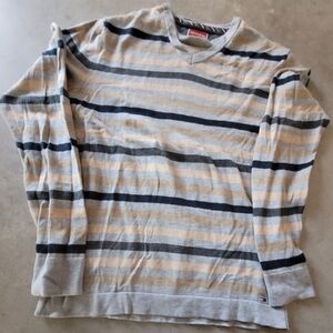 Tommy Hilfiger Denim Striped V-Neck